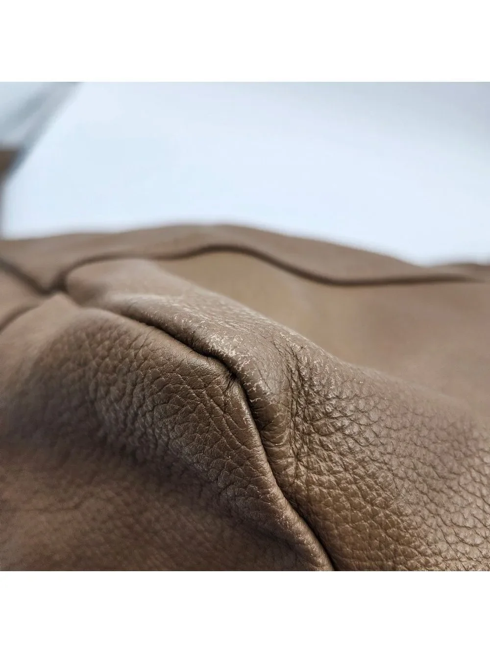 Stone Mountain Brown Leather Hobo Bag